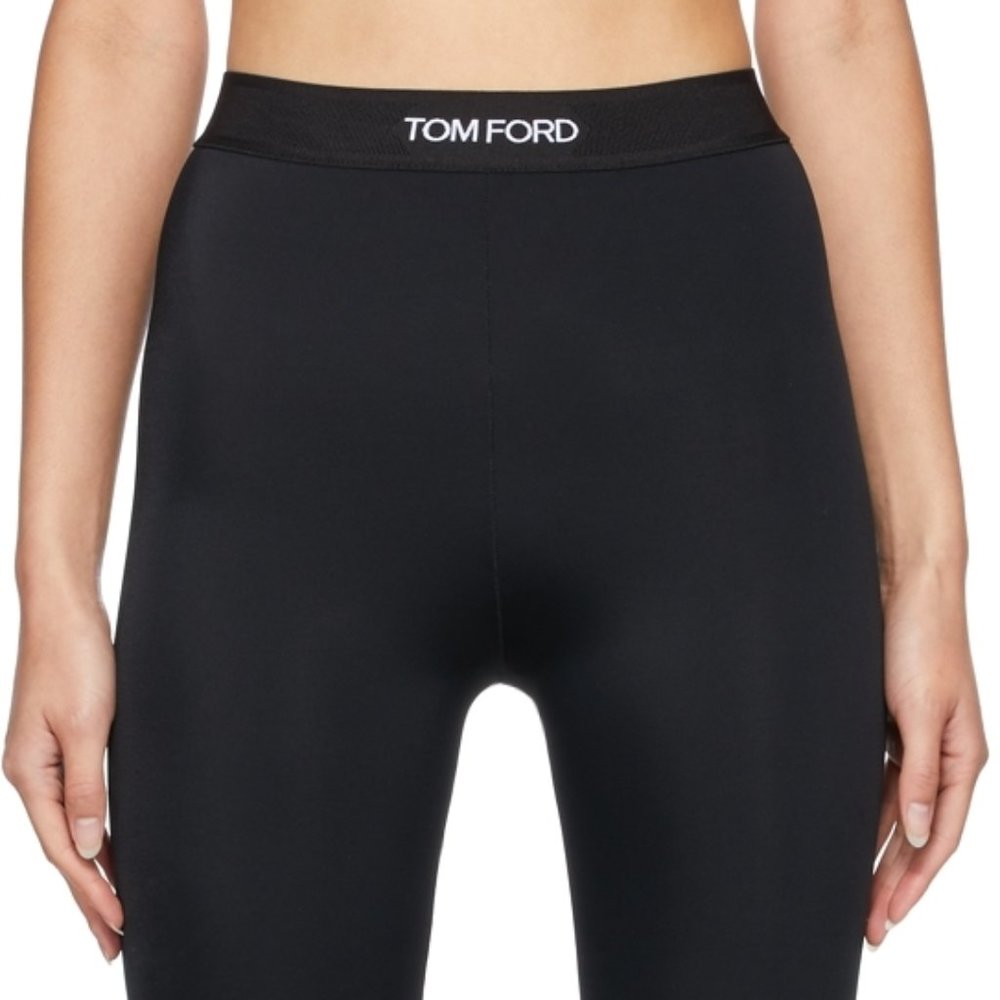 TOM FORD BLACK LEGGINGS